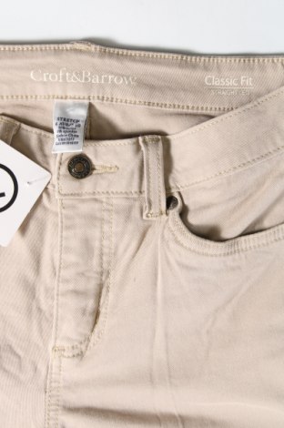 Γυναικείο παντελόνι Croft & Barrow, Μέγεθος M, Χρώμα  Μπέζ, Τιμή 14,84 €