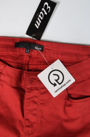 Дамски панталон Etam, Размер XXS, Цвят Червен, Цена 87,00 лв.