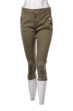 Дамски панталон Fransa, Размер M, Цвят Зелен, Цена 29,00 лв.