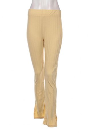 Pantaloni de femei Gina Tricot, Mărime S, Culoare Ecru, Preț 28,42 Lei