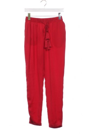 Γυναικείο παντελόνι H&M Conscious Collection, Μέγεθος XS, Χρώμα Κόκκινο, Τιμή 2,67 €