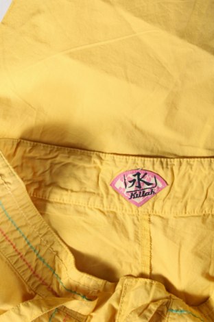 Pantaloni de femei Killah, Mărime M, Culoare Galben, Preț 72,04 Lei