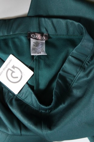 Γυναικείο παντελόνι Kim & Co., Μέγεθος S, Χρώμα Πράσινο, Τιμή 2,33 €