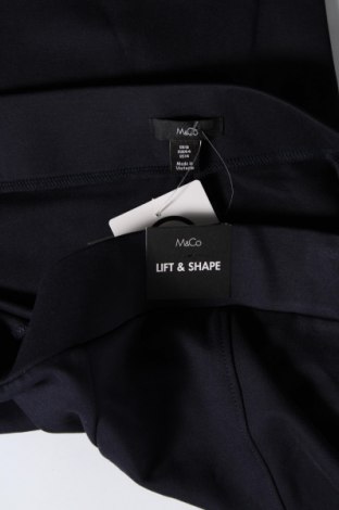 Дамски панталон M&Co., Размер XL, Цвят Син, Цена 20,70 лв.