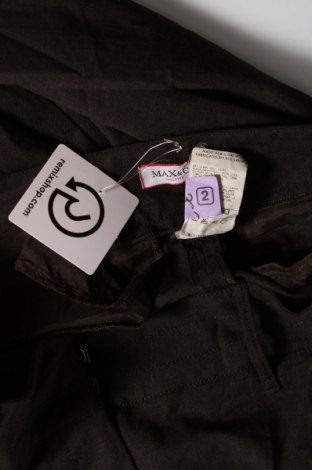 Дамски панталон Max&Co., Размер M, Цвят Кафяв, Цена 16,49 лв.