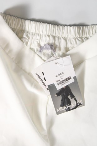 Γυναικείο παντελόνι Milan Kiss, Μέγεθος S, Χρώμα Λευκό, Τιμή 29,90 €