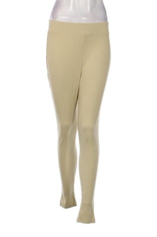 Дамски панталон NA-KD, Размер L, Цвят Жълт, Цена 10,44 лв.