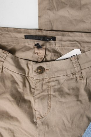 Дамски панталон ONLY, Размер S, Цвят Бежов, Цена 20,00 лв.