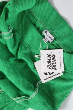 Дамски панталон Public Desire, Размер XS, Цвят Зелен, Цена 9,66 лв.