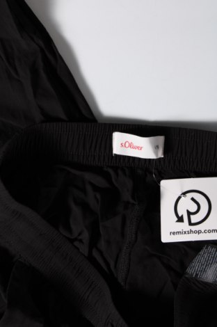 Дамски панталон S.Oliver, Размер S, Цвят Черен, Цена 42,63 лв.
