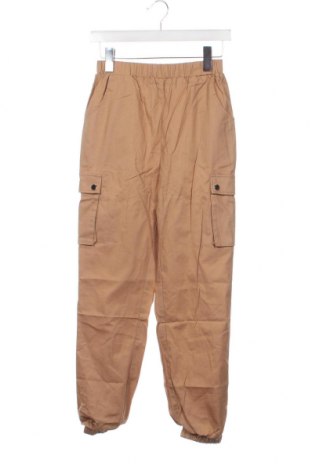 Дамски панталон SHEIN, Размер XS, Цвят Кафяв, Цена 10,12 лв.