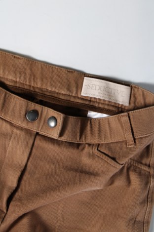 Дамски панталон Seductive, Размер S, Цвят Кафяв, Цена 12,24 лв.