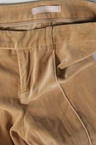 Дамски панталон Stefanel, Размер XXS, Цвят Бежов, Цена 3,39 лв.