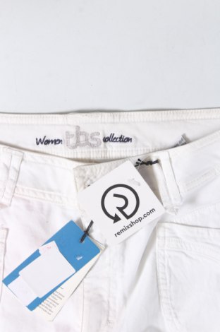 Pantaloni de femei Tbs, Mărime M, Culoare Alb, Preț 286,18 Lei