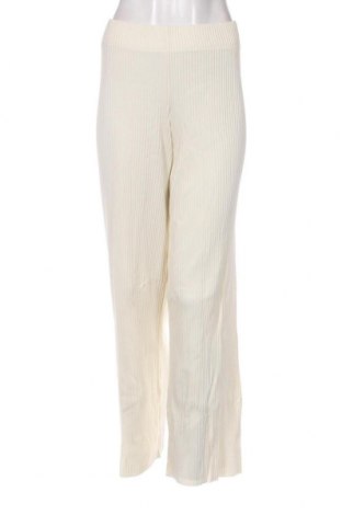Γυναικείο παντελόνι Weekday, Μέγεθος L, Χρώμα  Μπέζ, Τιμή 10,57 €