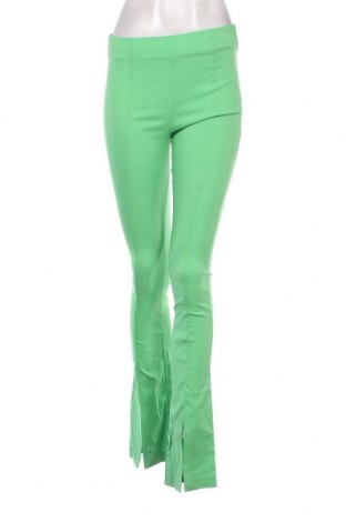 Дамски панталон Zara, Размер S, Цвят Зелен, Цена 54,00 лв.