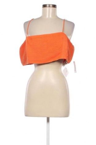 Γυναικείο αμάνικο μπλουζάκι ASOS, Μέγεθος XL, Χρώμα Πορτοκαλί, Τιμή 14,95 €