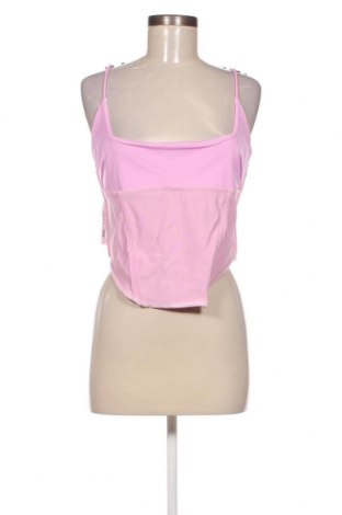 Γυναικείο αμάνικο μπλουζάκι ASOS, Μέγεθος XL, Χρώμα Ρόζ , Τιμή 2,69 €