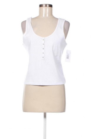 Γυναικείο αμάνικο μπλουζάκι Abercrombie & Fitch, Μέγεθος XL, Χρώμα Λευκό, Τιμή 8,97 €