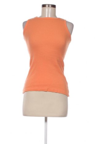 Γυναικείο αμάνικο μπλουζάκι Akropol, Μέγεθος XS, Χρώμα Πορτοκαλί, Τιμή 4,83 €