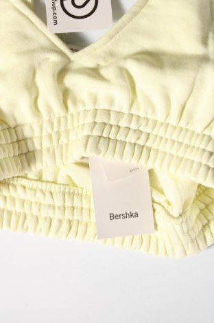 Γυναικείο αμάνικο μπλουζάκι Bershka, Μέγεθος S, Χρώμα Κίτρινο, Τιμή 8,44 €