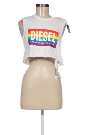 Tricou de damă Diesel, Mărime S, Culoare Alb, Preț 259,47 Lei
