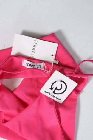 Γυναικείο αμάνικο μπλουζάκι Femme Luxe, Μέγεθος S, Χρώμα Ρόζ , Τιμή 2,60 €