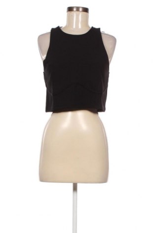 Γυναικείο αμάνικο μπλουζάκι Gina Tricot, Μέγεθος XL, Χρώμα Μαύρο, Τιμή 3,06 €