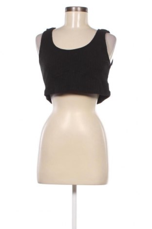 Γυναικείο αμάνικο μπλουζάκι Gina Tricot, Μέγεθος XL, Χρώμα Μαύρο, Τιμή 2,23 €