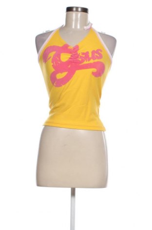 Γυναικείο αμάνικο μπλουζάκι Gsus Sindustries, Μέγεθος XS, Χρώμα Κίτρινο, Τιμή 8,82 €