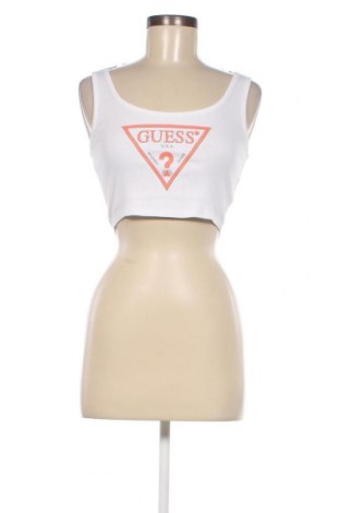 Γυναικείο αμάνικο μπλουζάκι Guess, Μέγεθος M, Χρώμα Λευκό, Τιμή 27,84 €