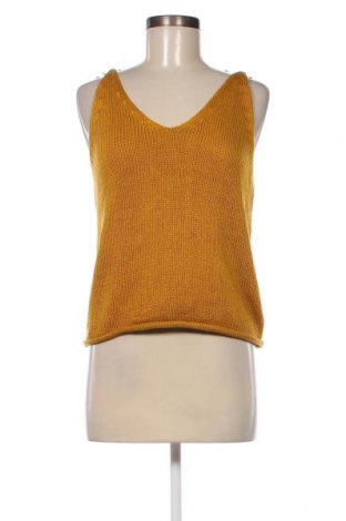 Γυναικείο αμάνικο μπλουζάκι H&M, Μέγεθος S, Χρώμα Κίτρινο, Τιμή 2,41 €