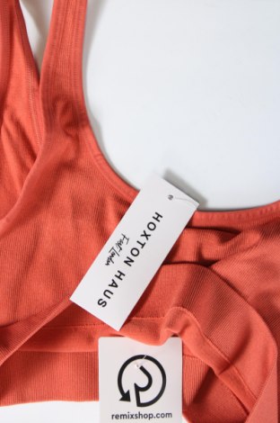 Γυναικείο αμάνικο μπλουζάκι Hoxton Haus, Μέγεθος M, Χρώμα Πορτοκαλί, Τιμή 4,49 €