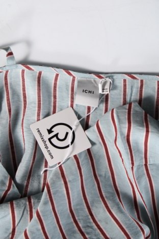Γυναικείο αμάνικο μπλουζάκι Ichi, Μέγεθος M, Χρώμα Μπλέ, Τιμή 7,18 €