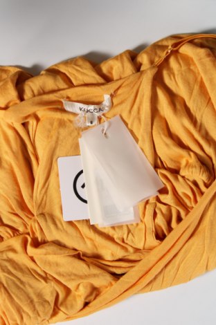 Γυναικείο αμάνικο μπλουζάκι Kocca, Μέγεθος S, Χρώμα Κίτρινο, Τιμή 4,78 €