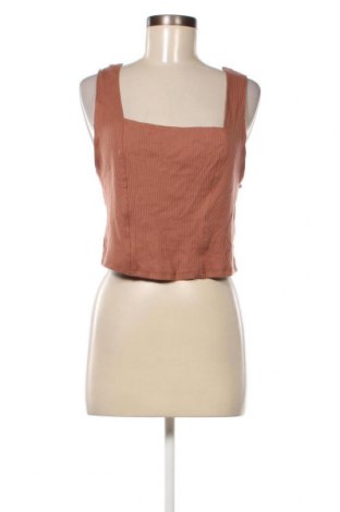 Γυναικείο αμάνικο μπλουζάκι Miss Selfridge, Μέγεθος XL, Χρώμα  Μπέζ, Τιμή 4,59 €