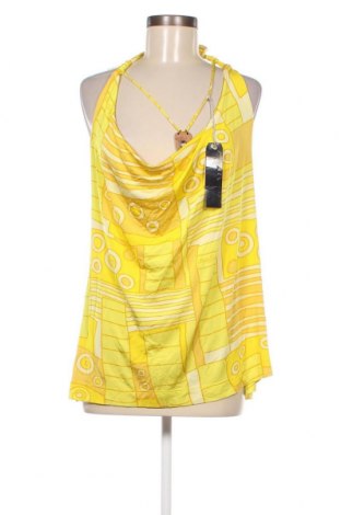 Γυναικείο αμάνικο μπλουζάκι Miss Sixty, Μέγεθος M, Χρώμα Κίτρινο, Τιμή 5,08 €