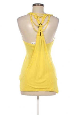 Γυναικείο αμάνικο μπλουζάκι Miss Sixty, Μέγεθος XS, Χρώμα Κίτρινο, Τιμή 3,29 €