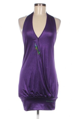 Γυναικείο αμάνικο μπλουζάκι Miss Sixty, Μέγεθος XS, Χρώμα Βιολετί, Τιμή 5,68 €