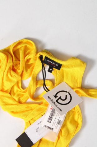 Γυναικείο αμάνικο μπλουζάκι Miss Sixty, Μέγεθος S, Χρώμα Κίτρινο, Τιμή 8,67 €