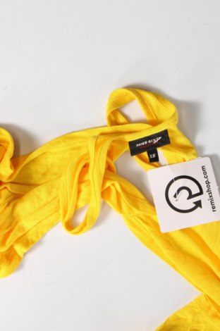 Γυναικείο αμάνικο μπλουζάκι Miss Sixty, Μέγεθος XS, Χρώμα Κίτρινο, Τιμή 8,67 €