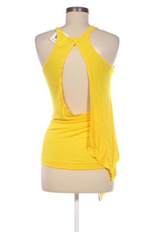 Γυναικείο αμάνικο μπλουζάκι Miss Sixty, Μέγεθος XS, Χρώμα Κίτρινο, Τιμή 8,67 €