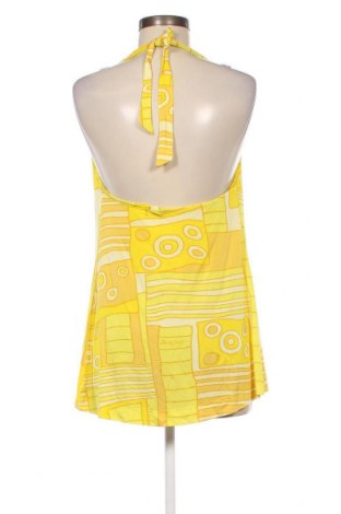 Γυναικείο αμάνικο μπλουζάκι Miss Sixty, Μέγεθος XS, Χρώμα Κίτρινο, Τιμή 5,38 €