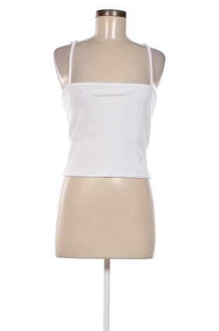 Γυναικείο αμάνικο μπλουζάκι Missguided, Μέγεθος L, Χρώμα Λευκό, Τιμή 4,98 €