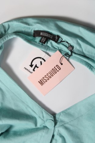 Γυναικείο αμάνικο μπλουζάκι Missguided, Μέγεθος L, Χρώμα Μπλέ, Τιμή 7,25 €