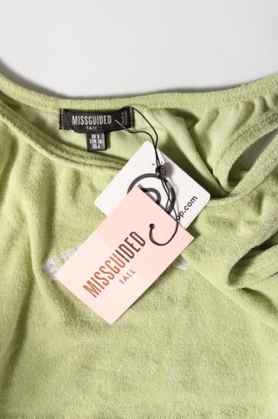 Γυναικείο αμάνικο μπλουζάκι Missguided, Μέγεθος S, Χρώμα Πράσινο, Τιμή 3,14 €
