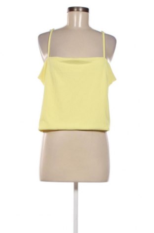 Γυναικείο αμάνικο μπλουζάκι Monki, Μέγεθος XXL, Χρώμα Κίτρινο, Τιμή 3,62 €