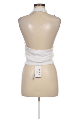 Γυναικείο αμάνικο μπλουζάκι NA-KD, Μέγεθος XS, Χρώμα Λευκό, Τιμή 14,95 €