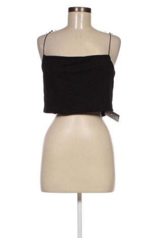Γυναικείο αμάνικο μπλουζάκι NLY, Μέγεθος XL, Χρώμα Μαύρο, Τιμή 3,74 €