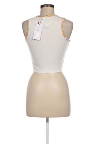 Damska koszulka na ramiączkach Neon Rose, Rozmiar XS, Kolor Biały, Cena 17,91 zł